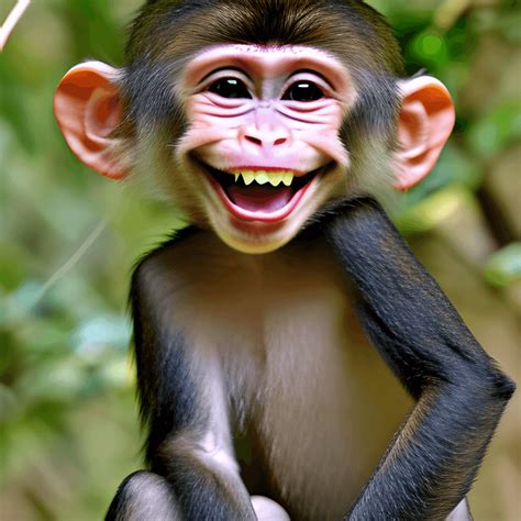 monkey smile pic|monkey smiley face.